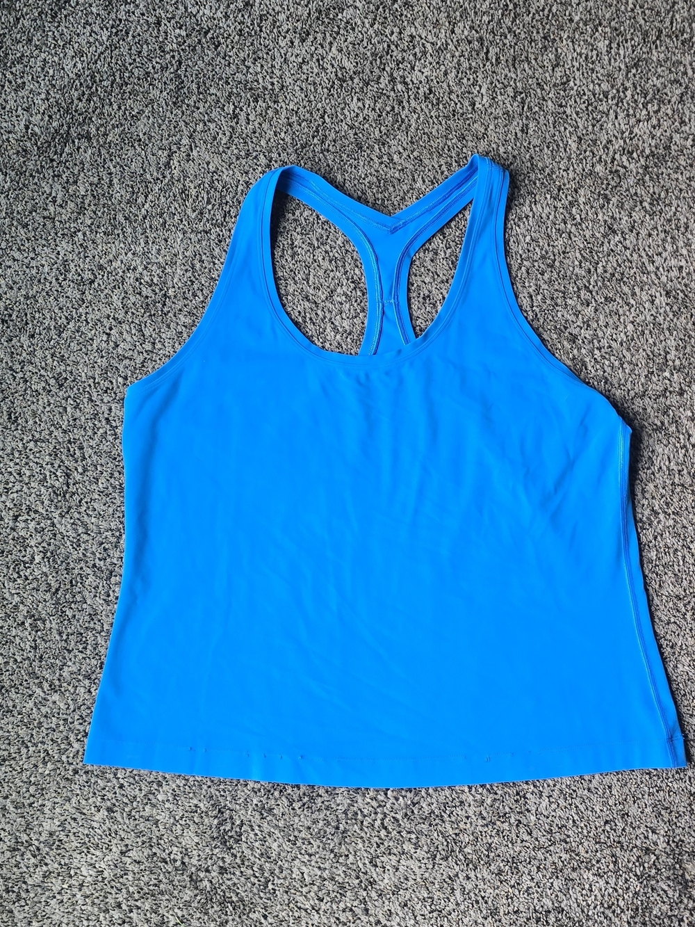 lululemon athletica Bright Blue Racerback Tank